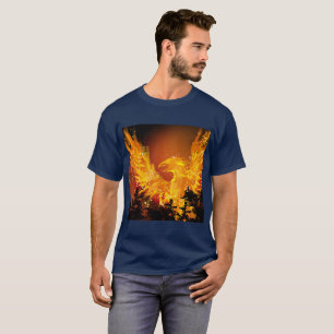 T-shirt Conception ardente de Phoenix (aucun P)