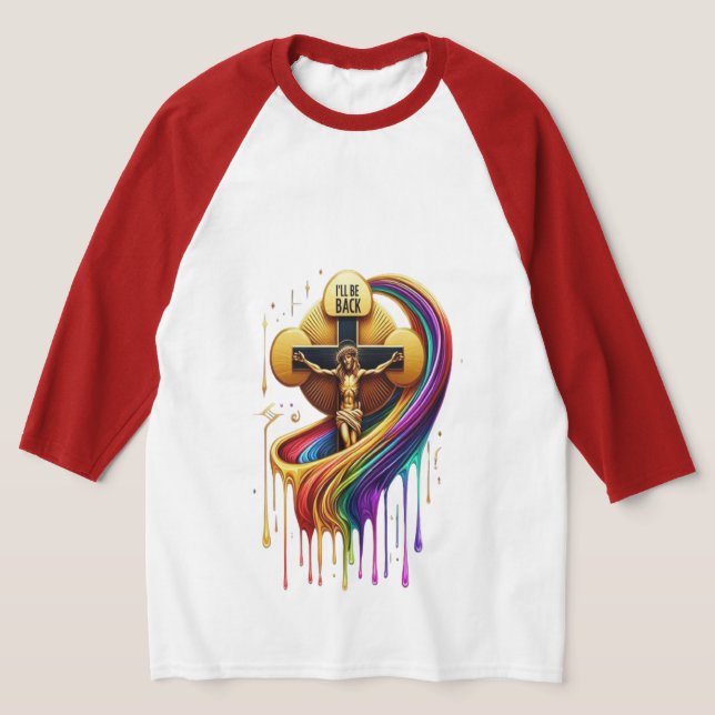 T-shirt Conception artistique contemporaine d'une figure c (Poser)