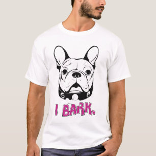 T-shirt Conception artistique de "écorce" de bouledogue
