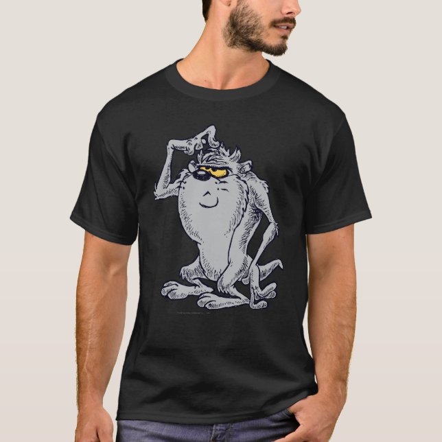 T-shirt Conception artistique de la pensée TAZ™ (Devant)