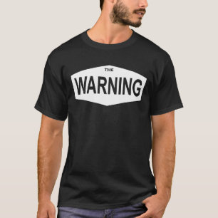 T-shirt conception artistique de l'avertissement