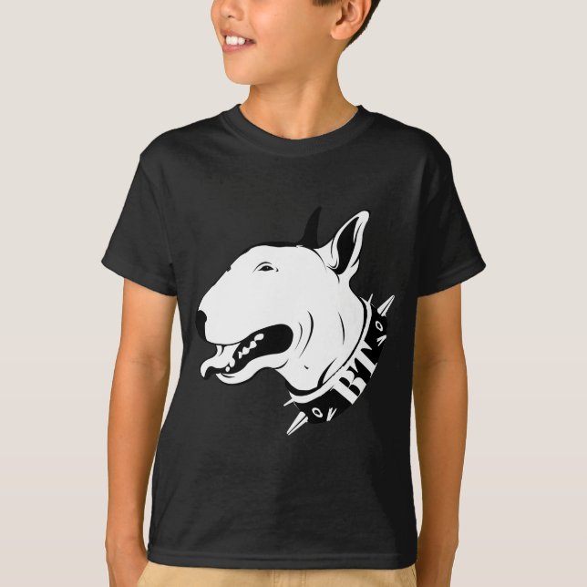 T-shirt Conception artistique de race de chien de (Devant)