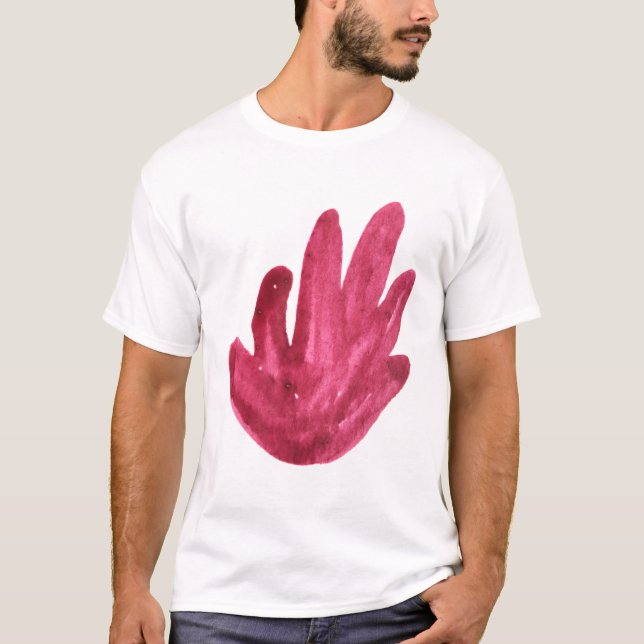 T-shirt Conception artistique noir blanc (Devant)