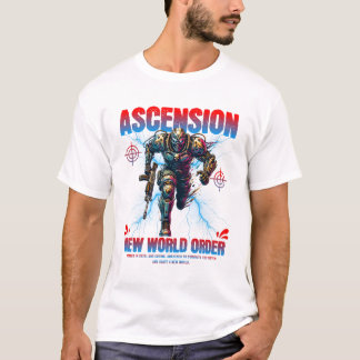 T-shirt Conception artistique unique d'un robot soldat cyb