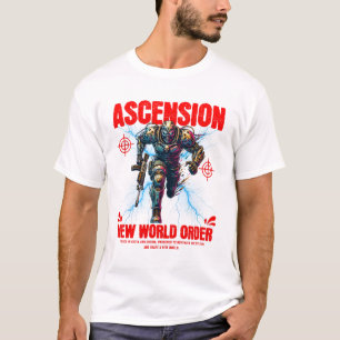 T-shirt Conception artistique unique d'un robot soldat cyb
