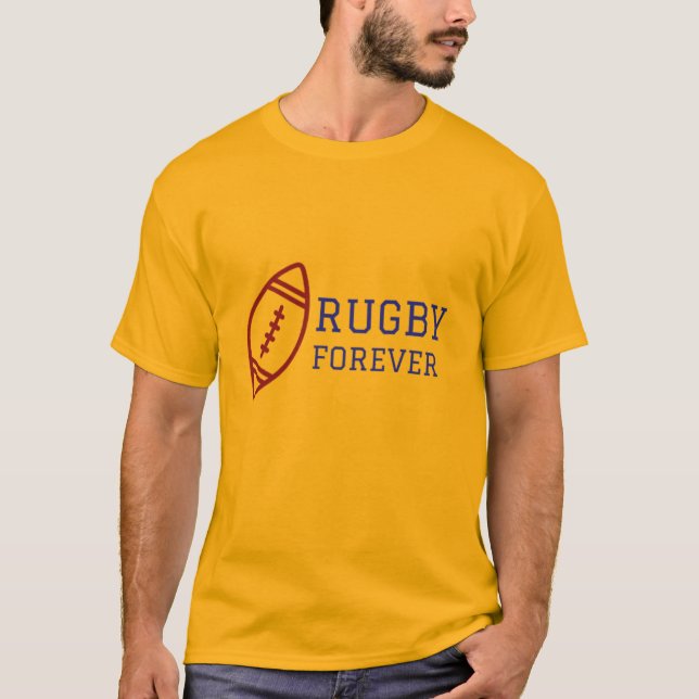T-shirt Conception Athlétique Rugby Forever (Devant)