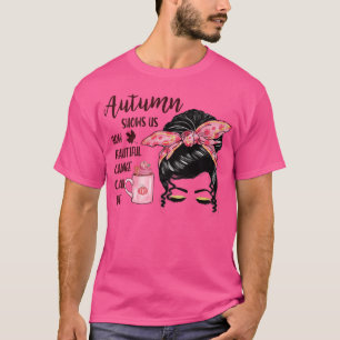 T-shirt Conception automne mignonne