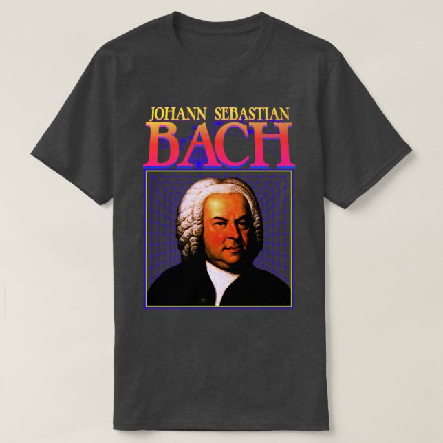T-shirt Conception BACH 80s (Design devant)