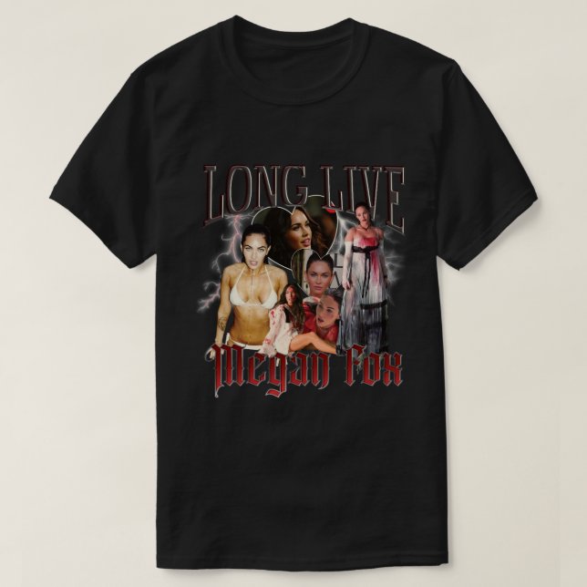 T-shirt Conception Bootleg Megan Fox (Design devant)