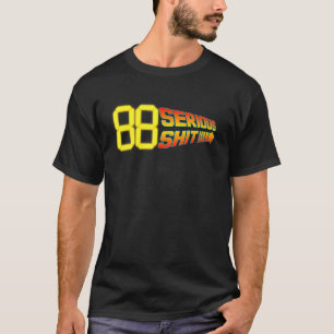 T-shirt Conception BTTF de 88 Miles Par Heure