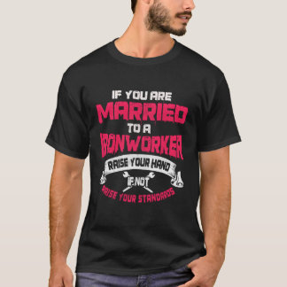 T-shirt Conception Cadeau Syndicale De L'Ouvrier Du Fer Su