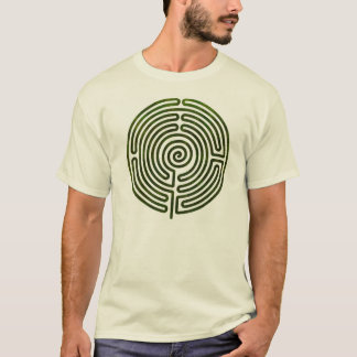 T-shirt Conception celtique de labyrinthe de