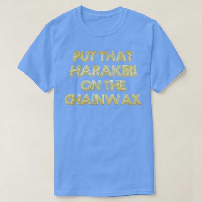 T-shirt Conception Chainwax (Design devant)