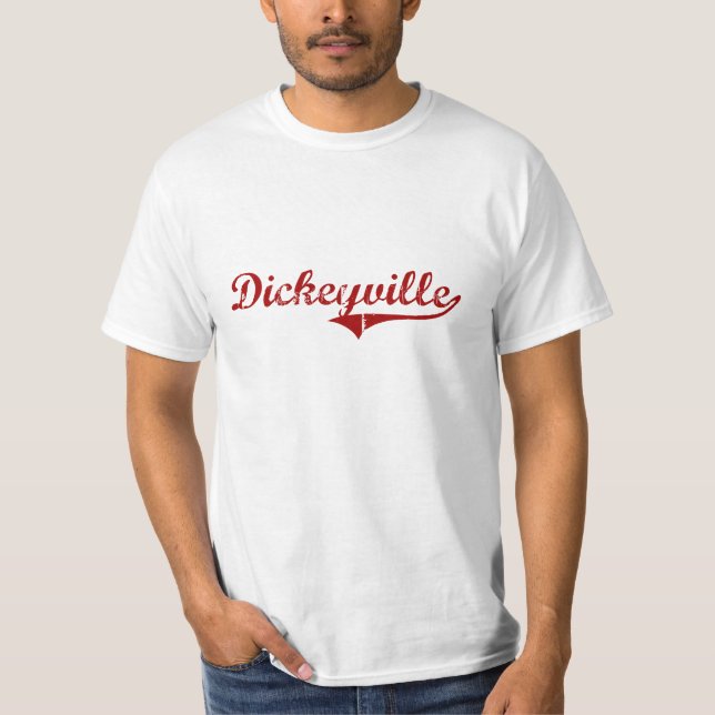 T-shirt Conception classique de Dickeyville le Wisconsin (Devant)