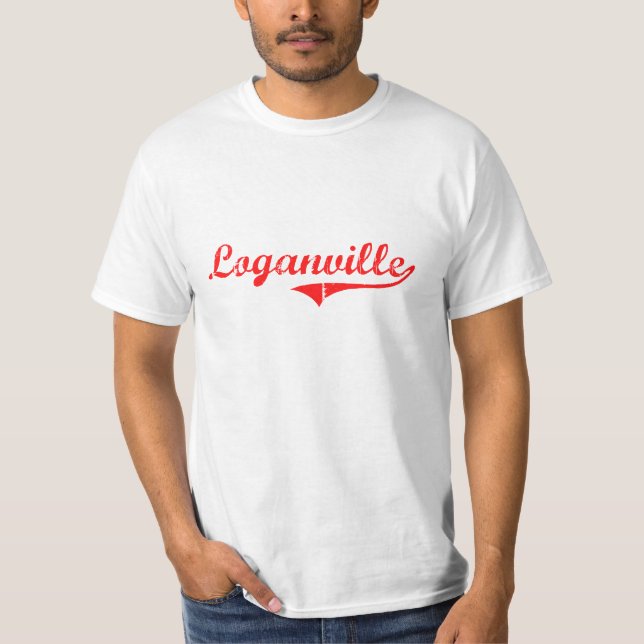 T-shirt Conception classique de Loganville la Géorgie (Devant)