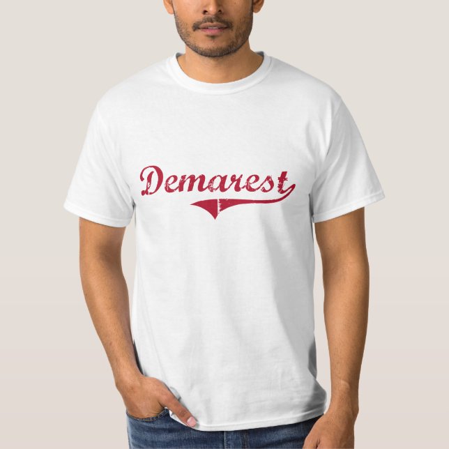 T-shirt Conception classique de New Jersey de Demarest (Devant)