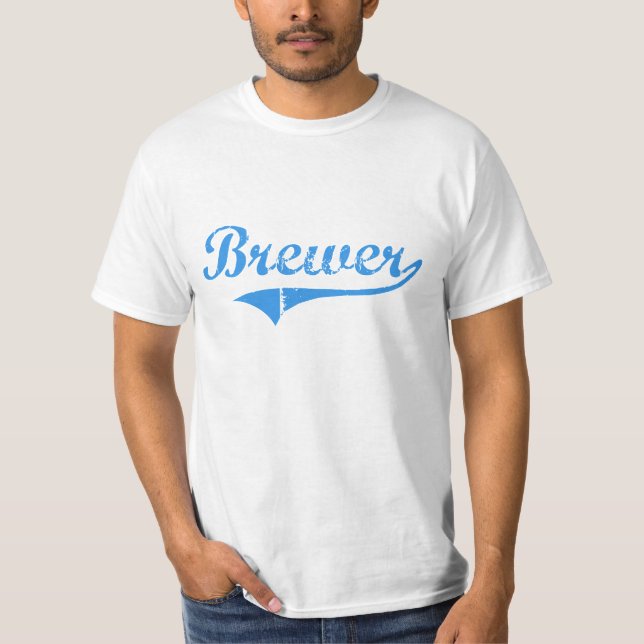T-shirt Conception classique du Maine de brasseur (Devant)
