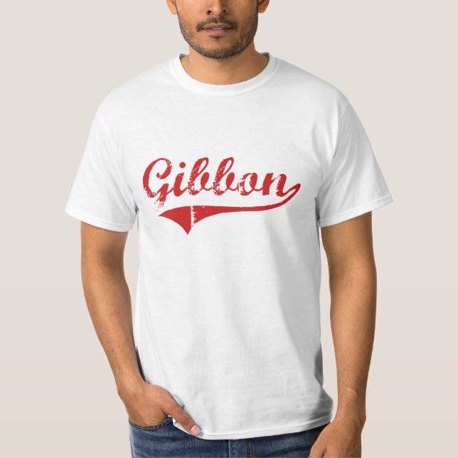 T-shirt Conception classique du Nébraska de gibbon (Devant)