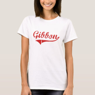 T-shirt Conception classique du Nébraska de gibbon