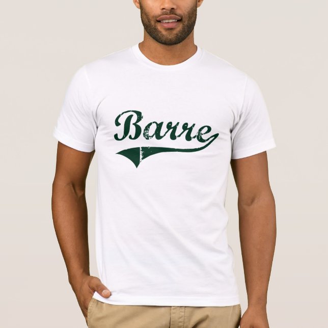 T-shirt Conception classique du Vermont de barre (Devant)
