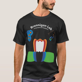 T-shirt Conception composite pour un Arrière - plan sombre