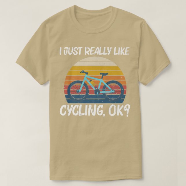 T-shirt Conception cool Cyclisme Pour Hommes Femmes Vélo C (Design devant)