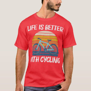 T-shirt Conception cool Cyclisme Pour Hommes Femmes Vélo C