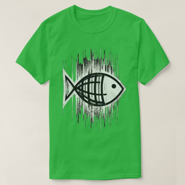 T-shirt Conception cool du poisson (Design devant)