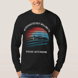 T-shirt Conception cool Introvertie Mais Prêt À Discuter D