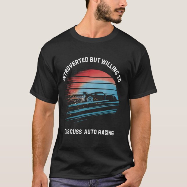 T-shirt Conception cool Introvertie Mais Prêt À Discuter D (Devant)