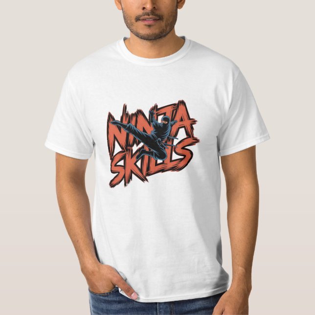 T-shirt Conception cool pour les fans de Ninja (Devant)