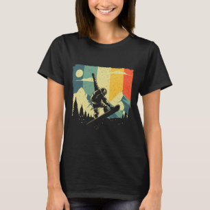 T-shirt Conception cool Snowboard Pour Hommes Femmes Vinta