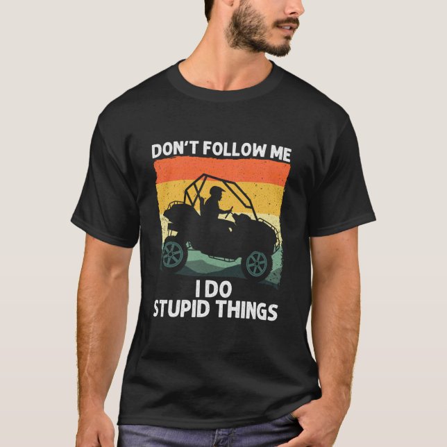 T-shirt Conception côte à côte pour hommes femmes UTV ATV  (Devant)