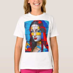 T-shirt Conception Cubiste Mona très moderne