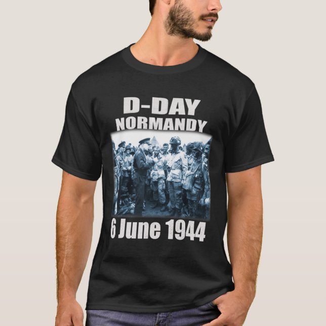 T-shirt Conception D-Day Normandy Landings Invasion Memori (Devant)