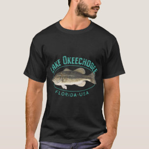 T-shirt Conception d'achigan à grande bouche du lac Okeech
