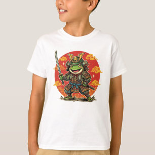 T-shirt Conception d'animal de guerrier de samouraï de gre