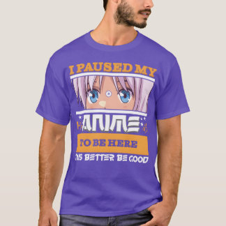 T-shirt Conception d'anime drôle pour les fans de manga et