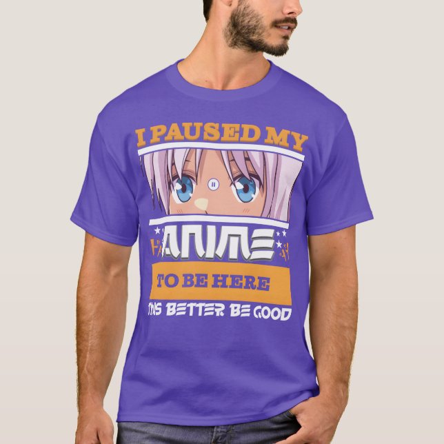 T-shirt Conception d'anime drôle pour les fans de manga et (Devant)