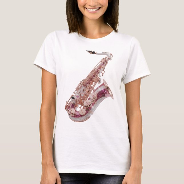 T-shirt Conception d'art abstrait argenté iconique (Devant)