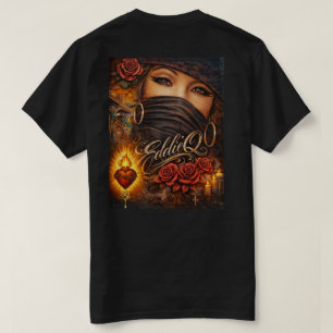 T-shirt Conception d'art de Chicano Murale Art de rue