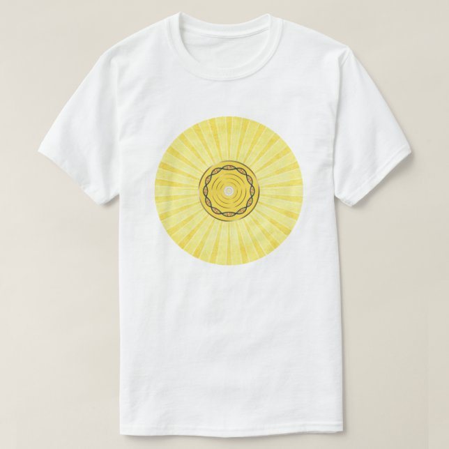 T-shirt Conception d'art pour l'abondance manifeste pour  (Design devant)