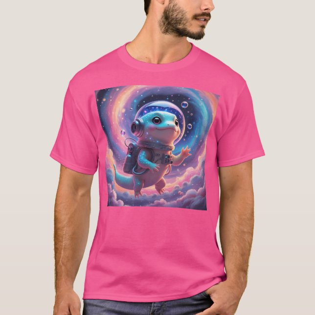 T-shirt Conception d'astronautes galactiques de l'axe spat (Devant)