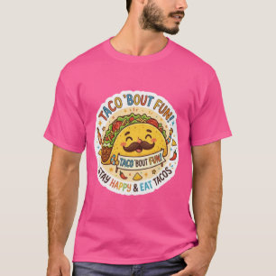 T-shirt Conception d'autocollants de tacos originaux – App