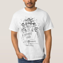 Conception d'avant de chemise de sensibilisation