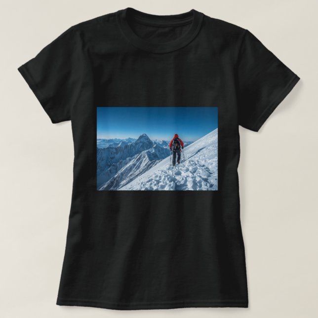 T-shirt Conception d'aventure en plein air  (Design devant)