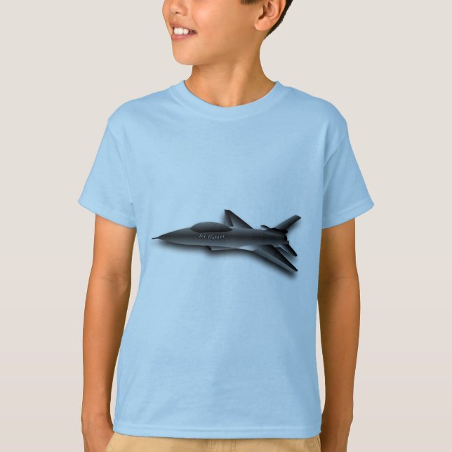 T-shirt Conception d'avion-chasse Supersonic Airforce pour (Devant)