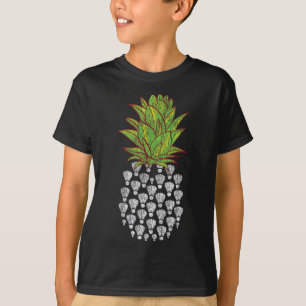 T-shirt Conception de badminton de sport de pinède drôle e