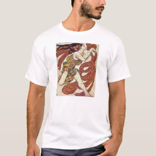 T-shirt Conception de Bakst-Costume de Léon pour une