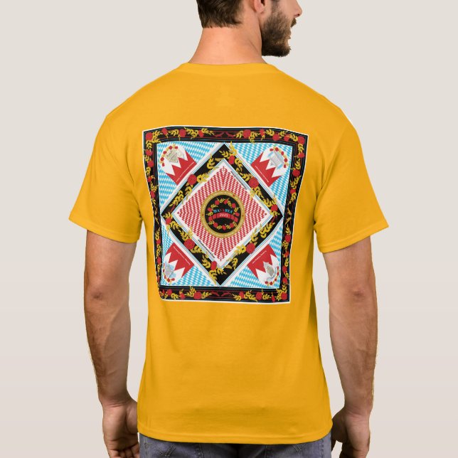 T-shirt Conception de bandana (Dos)